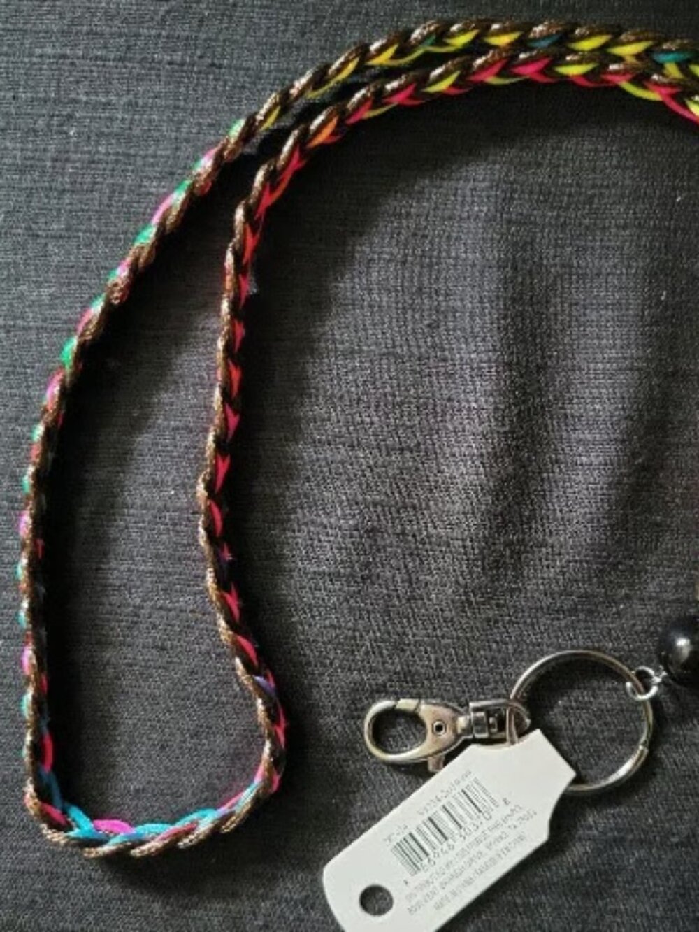 Braided Beaded Festival Lanyards